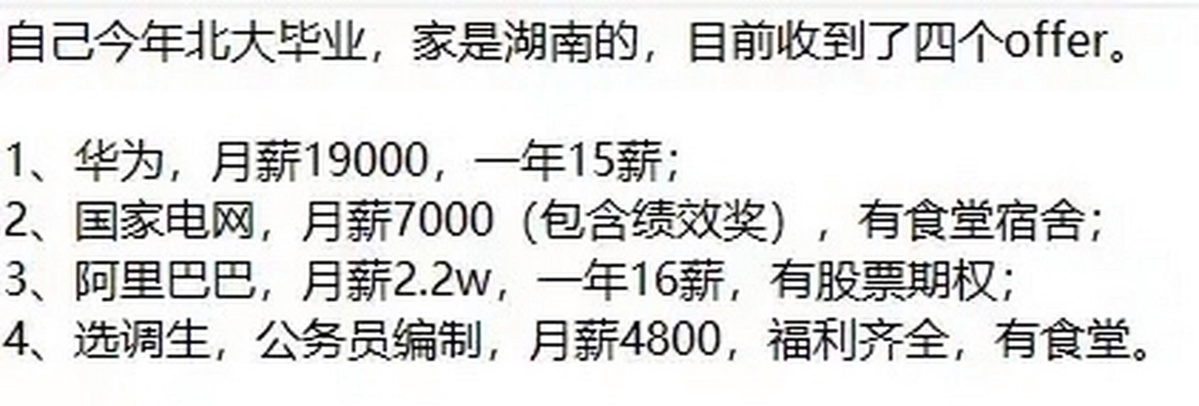 今晚开奖结果号码和收8个offer年薪20万与年薪20w到手